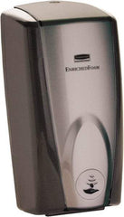 Rubbermaid - Foam Hand Soap Dispenser - Plastic, Wall Mounted, Black - Industrial Tool & Supply