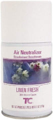 Rubbermaid - 5.25 oz Air Freshener Dispenser Aerosol Refill - Linen, Compatible with Standard Aerosol Dispensers - Industrial Tool & Supply