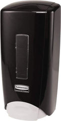 Rubbermaid - 1000 to 1300 mL Foam/Liquid Hand Soap Dispenser - Plastic, Wall Mounted, Black - Industrial Tool & Supply