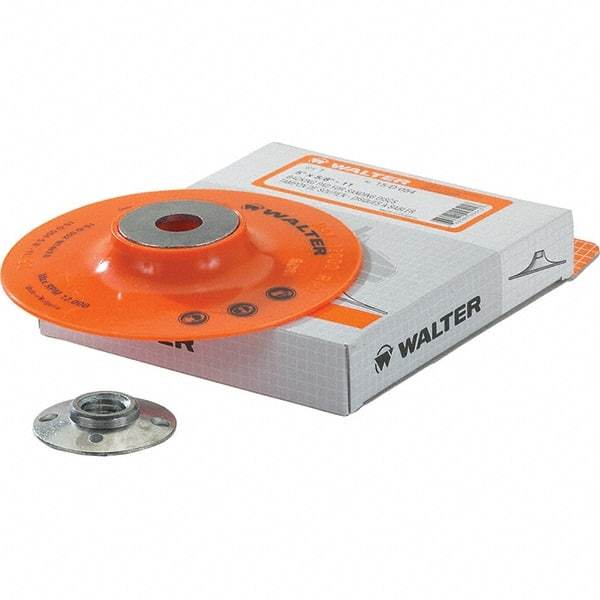 WALTER Surface Technologies - 4" Diam Disc Backing Pad - 15,000 RPM - Industrial Tool & Supply