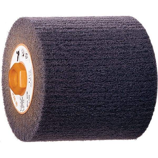 WALTER Surface Technologies - 4-1/2" Diam, Aluminum Oxide Unmounted Flap Wheels - 5/8" Hole, 4" Wide, Nonwoven, Very Fine Grade, 3,800 Max RPM - Industrial Tool & Supply