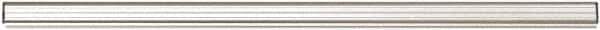 ADVANTUS - 24" Wide x 3/4" Deep x 1-1/2" High, Aluminum Literature Display Rail - Universal Aluminum, 1/8" Compartment Width x 24" Compartment Depth x 1-1/4" Compartment Height - Industrial Tool & Supply