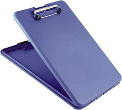 Saunders - 1-1/4" Long x 9-1/2" Wide, Clip Board - Blue - Industrial Tool & Supply