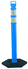 Delineator Blue with 10lb. Base - Industrial Tool & Supply