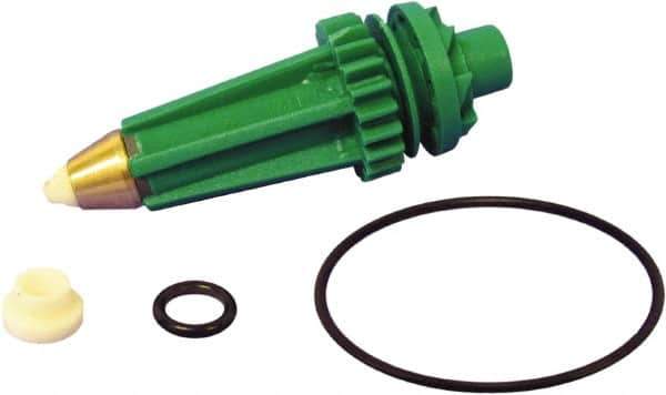 Kranzle - Rotating, Brass, Ceramic, Plastic & Rubber, Pressure Washer Nozzle Repair Kit - 1.8mm Orifice Diam, Green - Industrial Tool & Supply