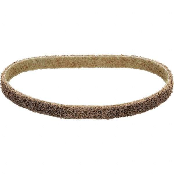 Dynabrade - 1-1/2" Wide x 30" OAL, Aluminum Oxide Abrasive Belt - Aluminum Oxide, Coarse, Nonwoven, Cloth Backing, Wet/Dry - Industrial Tool & Supply
