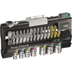 Wera - Screwdriver Bit Sets Type: Bit Set Drive Size: 1/4 (Inch) - Industrial Tool & Supply