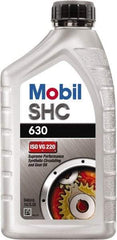 Mobil - 1 Qt Bottle, Synthetic Gear Oil - ISO 220 - Industrial Tool & Supply