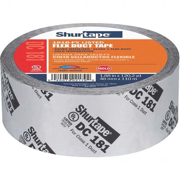 Shurtape - DC 181 UL 181B-FX Listed/Printed Film Tape - Industrial Tool & Supply