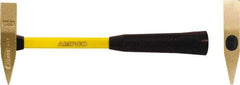 Ampco - 1 Lb Head Scaling Hammer - 11" OAL, Fiberglass Handle - Industrial Tool & Supply