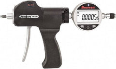 Starrett - Electronic Bore Gages Type: Pistol Grip Electronic Bore Gage Minimum Measurement (Decimal Inch): 0.0800 - Industrial Tool & Supply