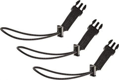 Ergodyne - 0.5' Long, 2 Lb Capacity, 0 Leg Quick Connect Harness Loop - Technora Cord, Carabiner Anchorage Connection - Industrial Tool & Supply