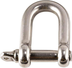 Ergodyne - Fall Protection Tool Shackle - Silver, 1" Diam - Industrial Tool & Supply