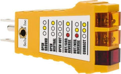 PRO-SAFE - Anti-Static Equipment Accessories Type: Outlet Tester Anti-Static Equipment Compatibility: All Electrical Outlets in USA - Industrial Tool & Supply