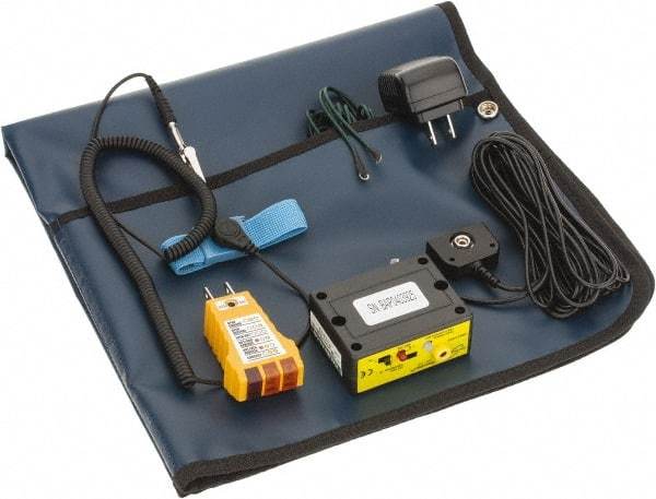 PRO-SAFE - Anti-Static Monitors & Testers Type: Anti-Static Field Service Kit Power Source: Battery - Industrial Tool & Supply