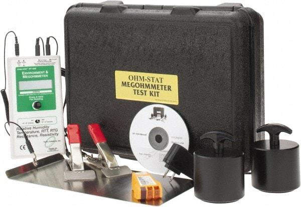 PRO-SAFE - Anti-Static Monitors & Testers Type: Test Kit for Static Control Surfaces Power Source: Plug-In - Industrial Tool & Supply