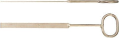 Ampco - 31-1/2" Long Blade, Nickel-Aluminum-Bronze Alloy, Square Point, Gasket Knife - 49" OAL - Industrial Tool & Supply