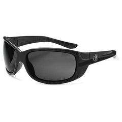 ERDA Smoke Lens Black Safety Glasses - Industrial Tool & Supply