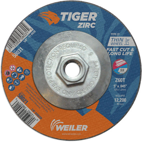 58031 5 X .045 TIGER ZIRC