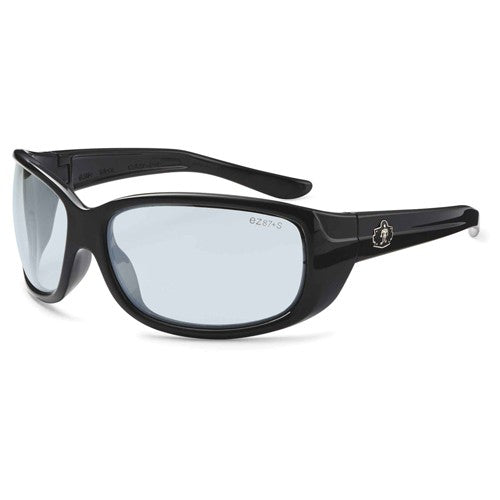 ERDA In/Outdoor Lens Black Safety Glasses - Industrial Tool & Supply