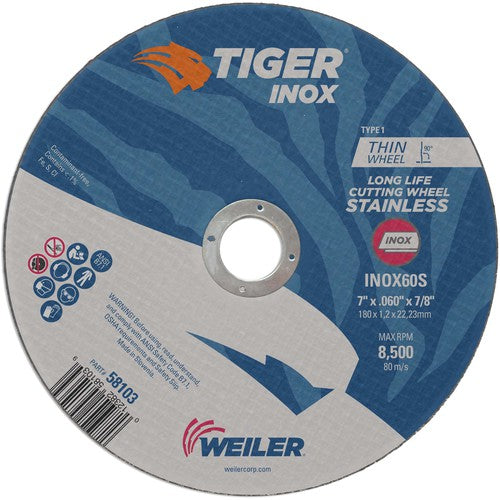 7X.060 TIGER INOX TYPE 1 C/O WHL - Industrial Tool & Supply