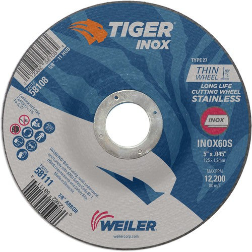 5X.045 TIGER INOX TYPE 27 C/O WHL - Industrial Tool & Supply