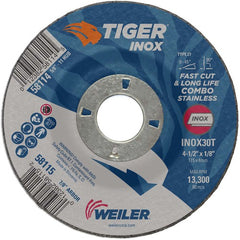 ‎4-1/2X1/8 TIGER INOX TYPE 27 - Industrial Tool & Supply