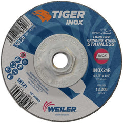 ‎4-1/2X1/4 TIGER INOX TYPE 27 - Industrial Tool & Supply