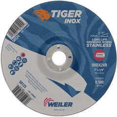 7X1/4 TIGER INOX TYPE 27 GRIND WHL - Industrial Tool & Supply