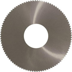 Controx - 1" Diam x 0.01" Blade Thickness x 3/8" Arbor Hole Diam, 40 Tooth Slitting and Slotting Saw - Arbor Connection, Right Hand, Uncoated, Solid Carbide, Concave Ground - Industrial Tool & Supply