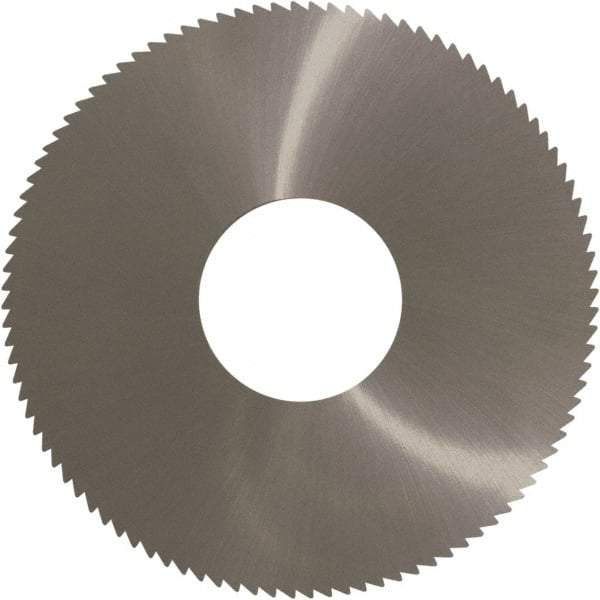 Controx - 1" Diam x 0.008" Blade Thickness x 3/8" Arbor Hole Diam, 40 Tooth Slitting and Slotting Saw - Arbor Connection, Right Hand, Uncoated, Solid Carbide, Concave Ground - Industrial Tool & Supply