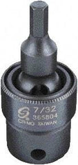 Sunex Tools - 3/8" Drive, 7/32" Impact Hex Bit Socket - Industrial Tool & Supply