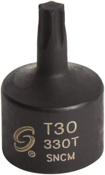 Sunex Tools - 3/8" Drive, T30 Impact Torx Bit Socket - Industrial Tool & Supply