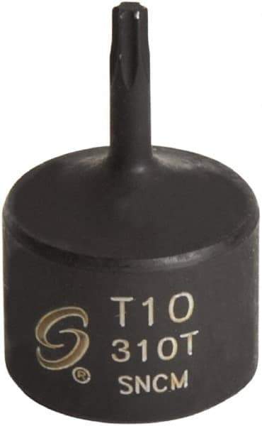 Sunex Tools - 3/8" Drive, T10 Impact Torx Bit Socket - Industrial Tool & Supply