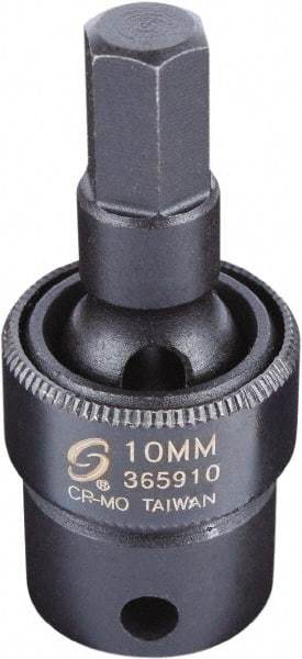 Sunex Tools - 3/8" Drive, 10mm Impact Hex Bit Socket - Industrial Tool & Supply