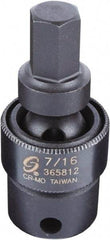 Sunex Tools - 3/8" Drive, 7/16" Impact Hex Bit Socket - Industrial Tool & Supply