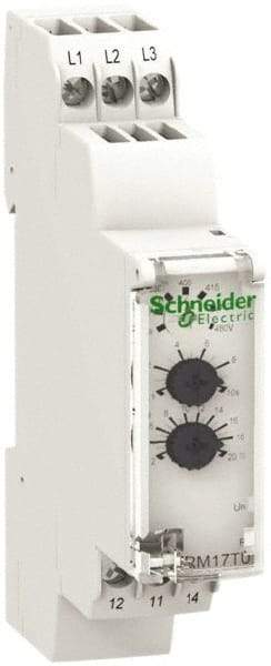 Schneider Electric - 208-480 VAC Control Relay - DIN Rail Mount - Industrial Tool & Supply