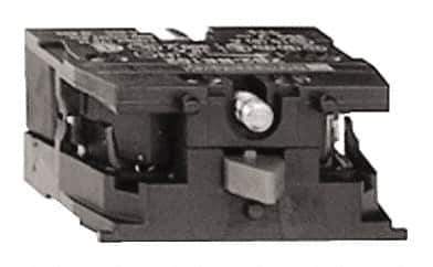 Schneider Electric - NC, 10 Amp, Electrical Switch Contact Block - 600 VAC, Screw Clamp Terminal, For Use with XACA, XB4, XB5 - Industrial Tool & Supply
