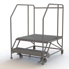 TRI-ARC - Rolling & Wall Mounted Ladders & Platforms Type: Rolling Work Platform Style: Steel Work Platform - Industrial Tool & Supply