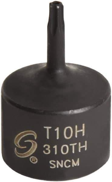 Sunex Tools - 3/8" Drive, T10H Impact Torx Bit Socket - Industrial Tool & Supply