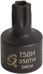 Sunex Tools - 3/8" Drive, T50H Impact Torx Bit Socket - Industrial Tool & Supply