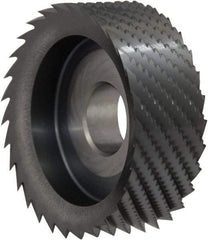 Controx - 61.5mm Diam, 0.63" LOC, Plain End, Powdered Metal Diamond Pattern Router Bit - Right Hand Cut, 16mm OAL - Industrial Tool & Supply