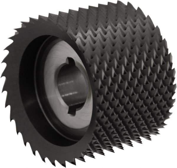 Controx - 44mm Diam, 1.181" LOC, Plain End, Powdered Metal Diamond Pattern Router Bit - Right Hand Cut, 30mm OAL - Industrial Tool & Supply