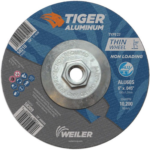 6X.045 TIGER ALUM T27 C/O WHL - Industrial Tool & Supply