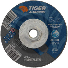 ‎4-1/2X1/18 TIGER ALUM T27 COMB WHL - Industrial Tool & Supply