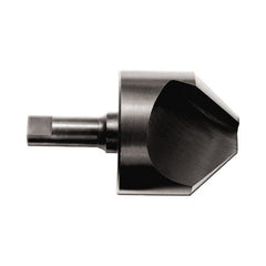 M.A. Ford - 5/8" Head Diam, 1/4" Shank Diam, 1 Flute 90° High Speed Steel Countersink - Industrial Tool & Supply
