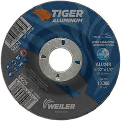 ‎4-1/2X1/4 TIGER ALUM T27 GRIND WHL - Industrial Tool & Supply