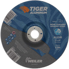 7X1/4 TIGER ALUM T27 GRIND WHL - Industrial Tool & Supply
