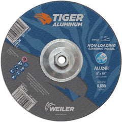 9X1/4 TIGER ALUM T27 GRIND WHL - Industrial Tool & Supply