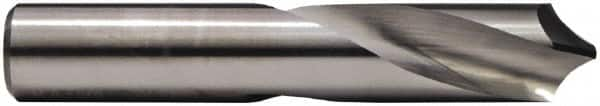 M.A. Ford - 3/8" Body Diam, 90°, 2-1/2" OAL, Solid Carbide Spotting Drill - Industrial Tool & Supply